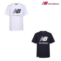 New Balance Essential Big Logo Short Sleeve Tees Nbned21033 10 19 white/105(XL) white