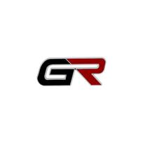 GR Sports emblemos automobilio oro įleidimo grotelių dekoracija RAV4 CROWN REIZ Prius Corolla COROLLA Vios Camry