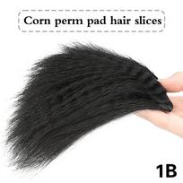 MISS WIG Synthetic Short Straight Hair Toppers Clip In Top Hair Piece Extension Natural Looking Toupee For Thinning Hair For Women Daily Wear 20cm