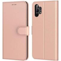 Case - BOOLING - for Samsung A32 5G - Pink - 360° Protection - Leather Effect - Anti Scratch rožinė
