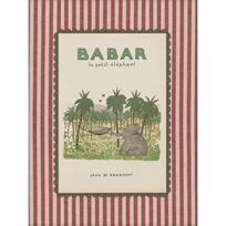 Babaris dramblys Senovinė animacinio filmo iliustracija Plakatai ir spaudiniai Drobės spausdinimas Sienos meno paveikslas svetainei Namų dekoravimui 21cm×30cm NoFrame beige