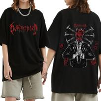Anime Dorohedoro Kaiman T Shirt Gothic Manga Graphic Print T-shirt Men Women's Fashion Casual Cotton Oversized TShirt Streetwear XXXXL