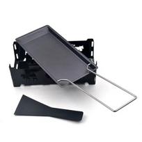 Mini Sūrio Rakletė Nelipni Danga Žvakės su Mentele Virimo Rinkinys Kaitinama Kepimo Skarda Sulankstoma Rankena duonai nelipnus sūrio rinkinys steel handle