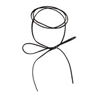 Elegant Long Tie Choker Necklace Stylish Neck Chain with Bowknot Pendant Accessory for Fashionable Women Ladies juoda