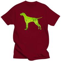 Sunlight German Shorthair Pointer Shirt Dog Grass Nature T-Shirt Cotton Cool Harajuku Men's New Arrival Vintage  O Neck Female S