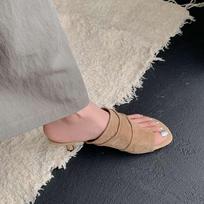 Krazing Pot Suede Mules Summer Size 40 Outside Slippers Flip Flops Stiletto High Heels Women Peep Toe Sandals 35 abrikosas