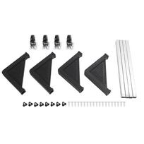 Adjustable Refrigerator Stand with 4 Locking Wheels Reduce Noise Furniture Dolly Mobile Roller for