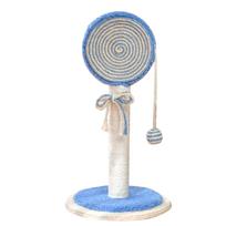 Cat Climbing Frame Lollipop Shaped Sisal Claw Grinding Interactive Multifunctional Cat Tower for mėlyna