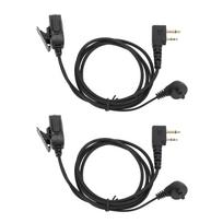 2pcs Air Acoustic Tube Earpiece Replacement for MIDLAND G6 G7 GXT550 GXT650 LXT80 GXT1000VP4