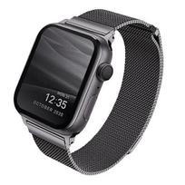 Uniq Dante Strap Apple Watch Series1/2/3/4/5/6/7/8/9/Se/Se2 42/44/45Mm Stainless Steel Graphite