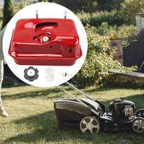 Fuel Tank Gas Replacement Container for Gx390 Water Pump Mini Tiller raudona
