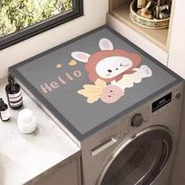 Dustproof pad for drum washing machine, sunscreen, absorbent diatomaceous earth, refrigerator, microwave oven, dust-proof pad 50x50cm19.7x19.7in