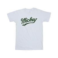 Disney Mens Mickey Mouse Bold T-Shirt S balta