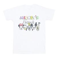 Disney Mens Mickey Mouse Friends Faded Nostalgia T-Shirt S