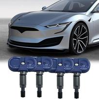4 vnt. Bluetooth TPMS padangų slėgio jutiklis 1490701-01-B Tesla Model 3 S X Y