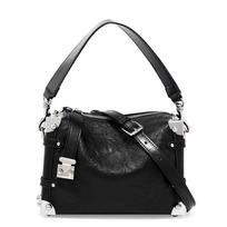 Square Soft Box Bag Versatile Cowhide Shoulder Bag Leather Messenger Bag juoda