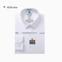 Women’s Summer Three-Proof Non-Iron Casual Business Shirt - Long/Short Sleeve, Solid Color 41/XL