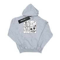 Disney Mens Mickey, Donald, Goofy And Pluto Boxed Hoodie XL pilka