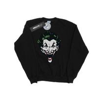 DC Comics Mens The Joker Big Face Sweatshirt XXL juoda