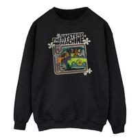 Scooby Doo Mens The Mystery Machine Sweatshirt M juoda