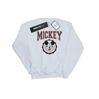 Disney Womens/Ladies Mickey Mouse New York Seal Sweatshirt XXL balta