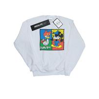 Disney Mens Mickey Mouse Donald Clothes Swap Sweatshirt L balta