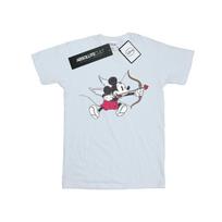 Disney Mens Mickey Mouse Love Cherub T-Shirt S