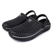 Unisex Vasaros Sodo Klumpės Sandalai Lengvi Kvėpuojantys Paplūdimio Lauko Šlepetės Vyrams 36-45 36 juoda