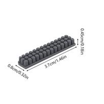For Creality K1 K1C K1Max Nozzle Silicone Brush 3D Printer Nozzle Cleaner Tool For K1 Series 3D Printer gray