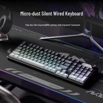 EWEADN V102 Wired Mechanical-Feel Keyboard Mouse Combo