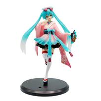 FURYU TENITOL Hatsune Miku Anime Action Figure - Collectible Model Ornament for Kids in Stock Original Toy Gift