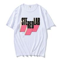 Stereolab Instant Holograms Logo T-shirt Short Sleeve Summer O-neck Tshirts Fashion Casual Unisex Streetwear Hip Hop Men Clothes XS