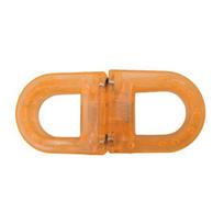 Magnetic Hair Claw Strong Hold No-Slip Magnetic Hair Clip Hairstyles Layered Styles Half-Up Braids Hair Pin Hair Ellipse oranžinė