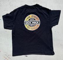 Men's Mr Zogs Sex Wax Black Spell-Out Logo L Beach Surf Sand Waves Gnar Ocean XL