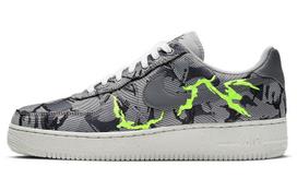 Nike Air Force 1 Low '07 Lx Light Smoke Grey Camo Embroidery CV1725-001 38.5