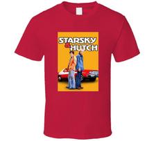 Starsky And Hutch Tv Show Tee Retro Action Television Series T Shirt Unisex T-Shirt L