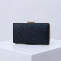 New Ladies Evening Clutch Bag Sequin Clutch Female Crystal Day Clutch Wedding Purse Party Banquet Black/Gold Silver mėlyna