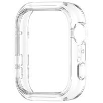 Kietas PC dėklas, skirtas Huawei Watch Fit 5 / 5 Pro, smūgiams atsparus buferio apvalkalas, apsauginis dangtelis, Huawei Fit5 tuščiaviduris dėklas, priedai for Huawei Fit 5 Pro sidabras