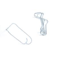 30Pcs 11/16/20 MM Plant Trellis Connecting Buckles Heavy-Duty Iron Climbing Pipe Support Spring Wire Clip Metal Fixing Clips (Silver,11mm-0.43in) sidabras