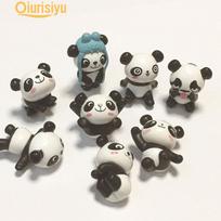 Panda Mini Landscape Bonsai Succulent Plant Garden DIY Decor Ornament