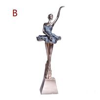 European-style Ballet Dance Girl Character Home Decoration Ornaments