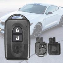 DYS Auto Shop nuotolinio raktų pakabuko korpuso dangtelis, skirtas N-issan Micra Xtrail Qashqai Juke