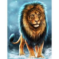 5d Diamond Painting  Lion butterfly  Picture Of Rhinestone DIY Diamond Embroidery Home Decor 20X30CM gray