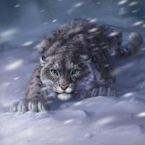 Deimantinis paveikslas 5D Leopardas Visas kvadratas Deimantinis Siuvinėjimas Gyvūnai Pasidaryk pats rankdarbiai Žiema Nauja rankų darbo dovana Full Round 30x30CM raudona