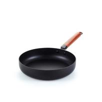 High Quality Fashion Frying Pan Non-stick Cast Iron Pot Multi-function Wok black