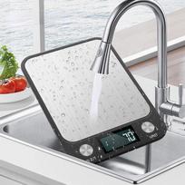 Kitchen Scale 10Kg/22lbs Digital Food Scale Accurate Within 0.05 Ounces/1 Grams, Stainless Steel Design for Cooking and Baking 5KG juoda