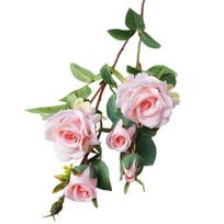 Artificial Flower Portable Vivid Handcraft Practical Ornamental Simulation Wedding Decor šviesiai rausvos spalvos