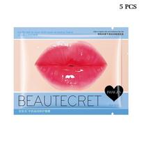 IMAGES Milk Moisturizing Lip Mask Moisturizing Nourishing Mild To Improve Dryness Color Lifting Lip Care 5PCS