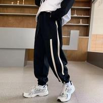 Mažiems vaikams skirtos kelnės berniukams Slim Fit antblauzdžiai sportiniai kelnės kelnės vaikams laisvalaikio bėgimo kelnės, skirtos 110 juoda