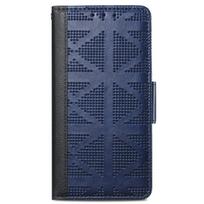 Kortelių laikiklio stovas odinis dėklas, skirtas Samsung Galaxy A53 A33 A23 A73 A13 5g A52s A52 A72 A32 A22 A12 verslo apsaugos dangtelis for Galaxy A52 4G mėlyna